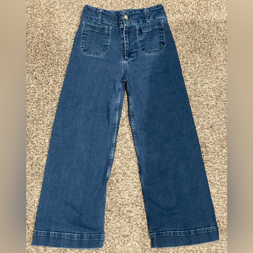 Anthropologie Maeve The Colette Wide Leg Jeans size 28